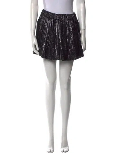 Pre-owned Iro Mini Skirt In Blue