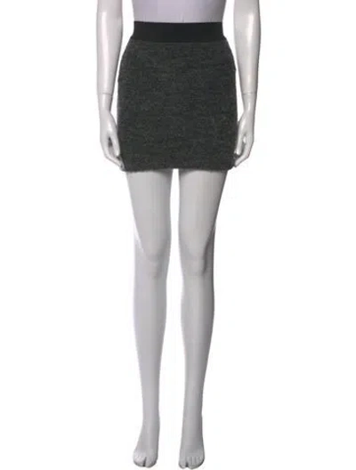 Pre-owned Iro Mini Skirt In Gray
