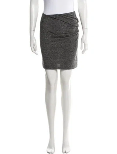 Pre-owned Iro Mini Skirt In Gray