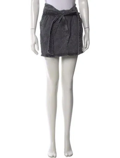 Pre-owned Iro Mini Skirt In Gray