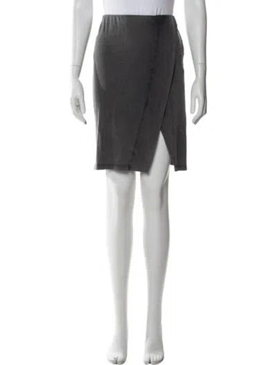 Pre-owned Iro Mini Skirt In Gray