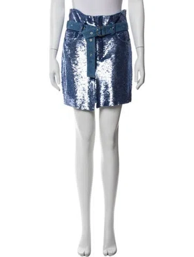 Pre-owned Iro Mini Skirt In Multi