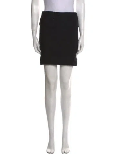 Pre-owned Iro Mini Skirt W/ Tags In Black