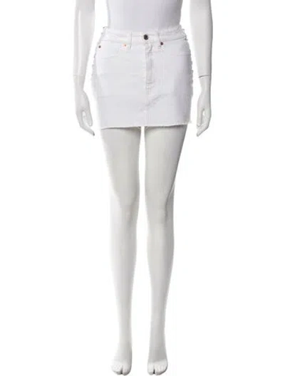 Pre-owned Iro Mini Skirt W/ Tags In Neutral