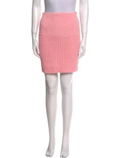 Pre-owned Iro Mini Skirt W/ Tags In Pink