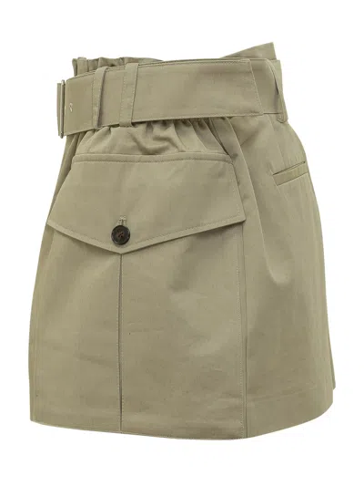 Iro Mini Skirt With Pocket In Clay