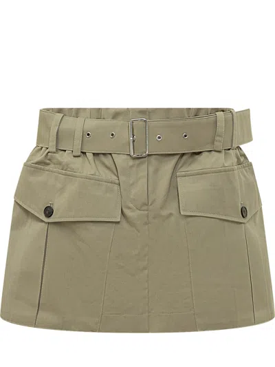 Iro Mini Skirt With Pocket In Clay