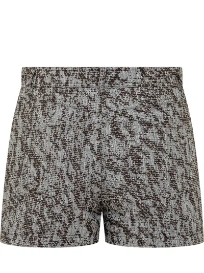 Iro Mini Stylish Shorts In Mixed Brown