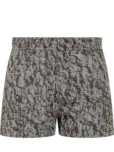 Iro Mini Stylish Shorts In Mixed Brown