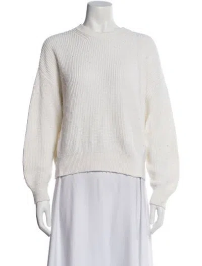 Pre-owned Iro Mock Neck Sweater In Neutral