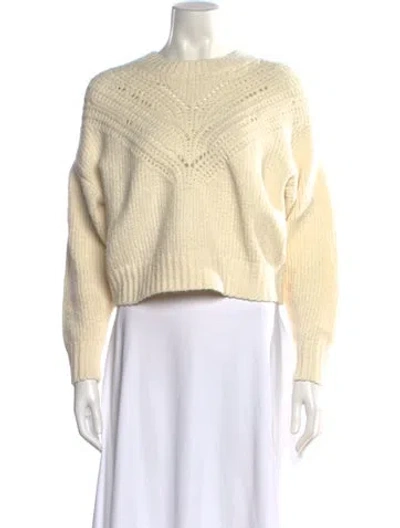Pre-owned Iro Mock Neck Sweater In Neutral