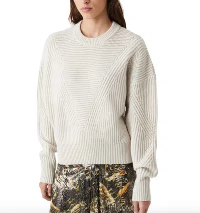 Iro Mona Pullover In Clear Beige In Grey