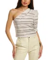 Iro Moroni Suede Top In White