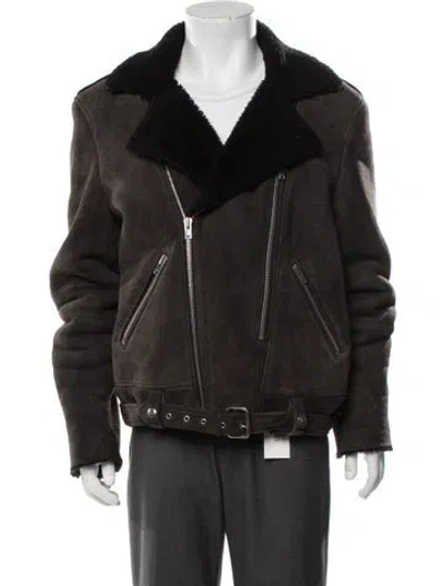 Pre-owned Iro Moto Jacket In Brown