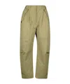 Iro Natsa Cotton Blend Trousers In Green