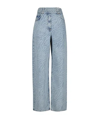 Iro Multi-pocket Jeans In Blue