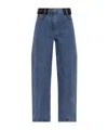 Iro Multi-pocket Jeans In Blue