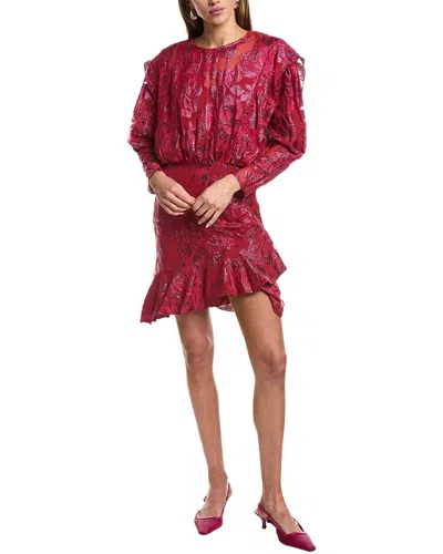 IRO IRO MURAI SILK-BLEND MINI DRESS