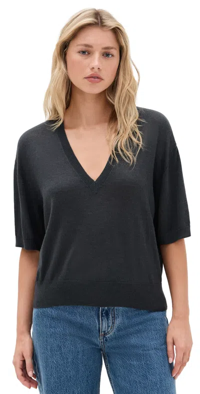 Iro Myla Top Charcoal