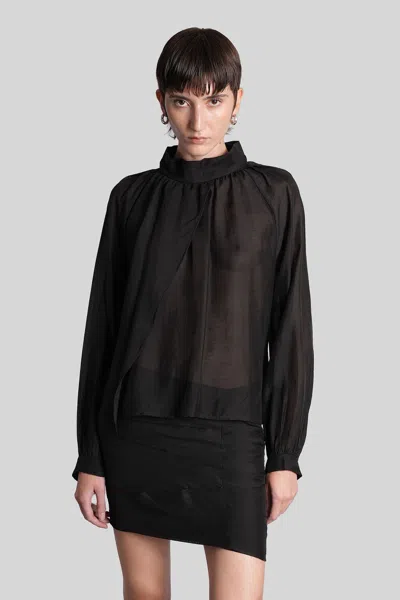 Iro Nahae Topwear In Black Viscose