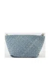 Iro Neobel Clutch Bag In Blue