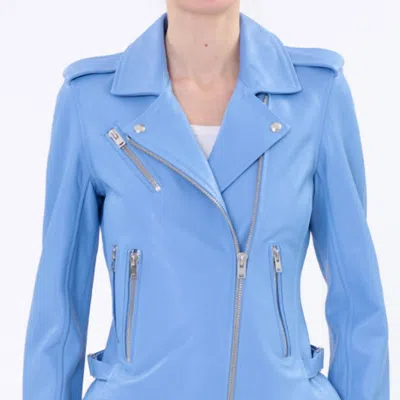 Iro Newhan Jacket In Azure Blue