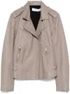 Iro Women's Newhan Leahter Jacket In Beige