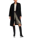 Iro Nicky Wrap Coat In Black