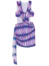 Iro Nidam Minikleid-set In Blau