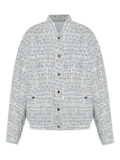 IRO NOEMY TWEED BUTTONED JACKET