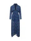 Iro Nollie Dress In Blue