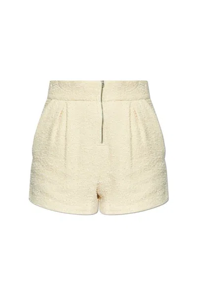 Iro Short Taille Haute Nurue In Beige