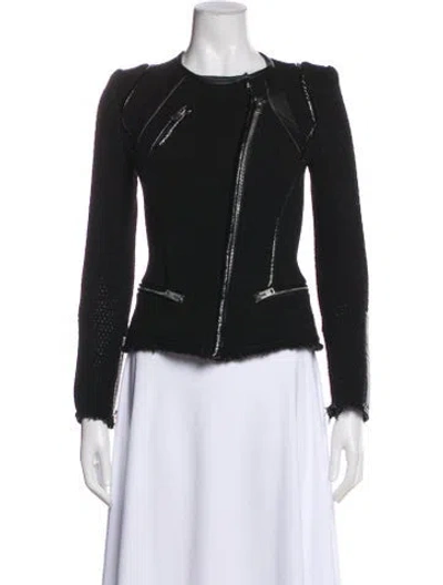 Pre-owned Iro Nylon Evening Jacket In Black