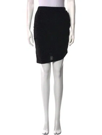 Pre-owned Iro Nylon Knee-length Skirt In Black