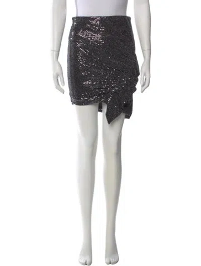 Pre-owned Iro Nylon Mini Skirt W/ Tags In Multi