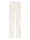 Iro Olivier Bootcut Jeans In White