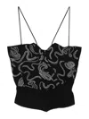 Iro Olympe Top In Black