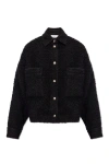 Iro Pabli Jacket Charcoal In Black