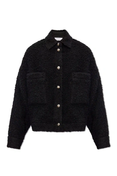 Iro Pabli Jacket Charcoal In Black