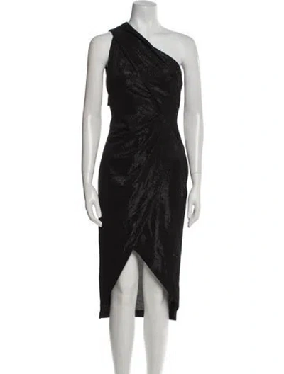 Pre-owned Iro One-shoulder Midi Length Dress W/ Tags In Multi