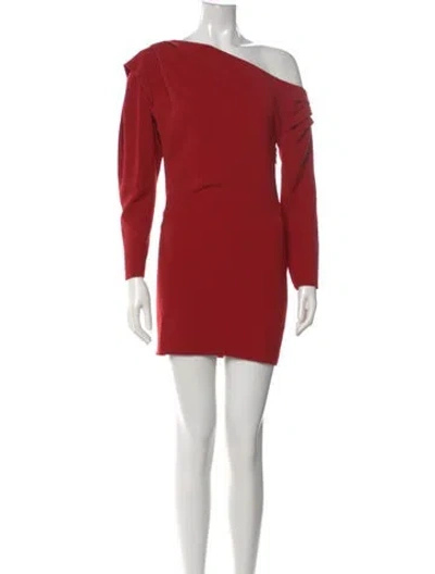 Pre-owned Iro One-shoulder Mini Dress In Pink
