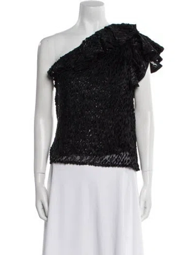Pre-owned Iro One-shoulder Short Sleeve Top W/ Tags In Multi