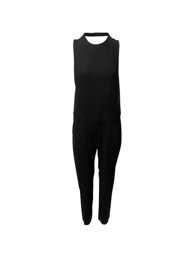 Pre-owned Iro Open-back Jumpsuit In Black