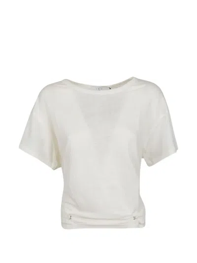 Iro Open-back T-shirt In White