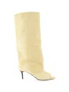 Iro Open-toe Suede Boots In Multi