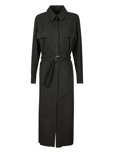 Iro Ophelie Belted Pocket Dress In Multi