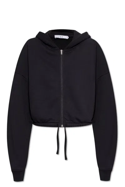 Iro Oritta Hoodie In Black