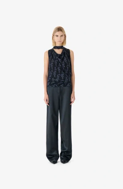 Iro Ornelia Halter Top In Black