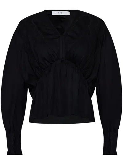 Iro Long-sleeved Shirt In Black