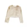 Iro Lamb-fur Cropped Jacket In Neutral